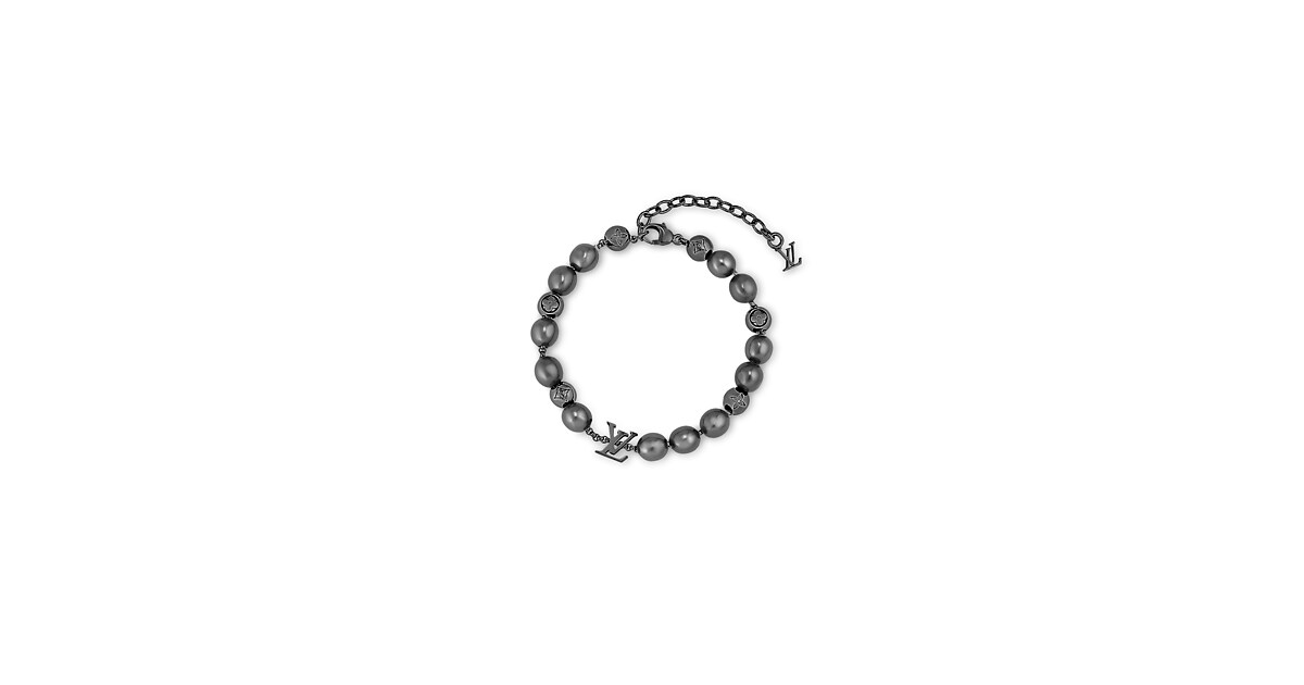 Louis vuitton monogram pearl bracelet clearance